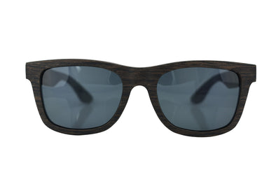 Layered Black Oak Sunglasses - Hawk