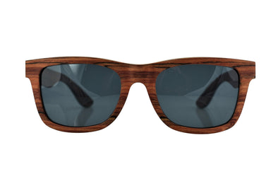 Layered Red Rosewood Sunglasses - Phoenix