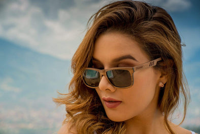 Dark Walnut Wooden Sunglasses