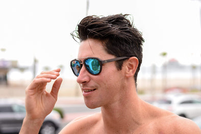 Wood Aviator Sunglasses