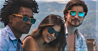 Wooden Frame Sunglasses For Men And Women