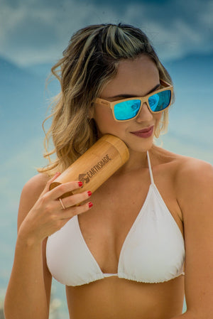 Womens and Mens Wooden Sunglasses