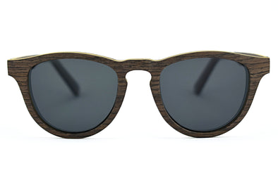 Dark Walnut Sunglasses - Cardiff