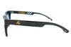 Black Bamboo Sunglasses With Red Lens - Georgia Edition