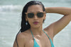 Zebra Wood Polarized Sunglasses For Men & Women