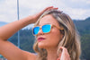 Beechwood Polarized Layered Wood Sunglasses - Terra