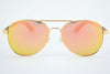 Classic Gold Aviator With Wood Sunglasses