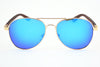 Classic Gold Aviator With Wood Sunglasses