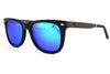 Classic Wayfarer Sunglasses With Wood