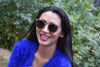 Metal & Wood Sunglasses - Kaya