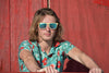Beechwood Sunglasses With Blue Lens - Weston