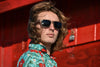 Black Oak Layered Wood Sunglasses - Nomad