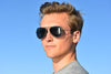 Wood Aviator Sunglasses