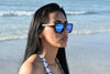 Wayfarer Sunglasses With Wood
