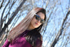 Wood + Acetate Sunglasses For Women - Roxy