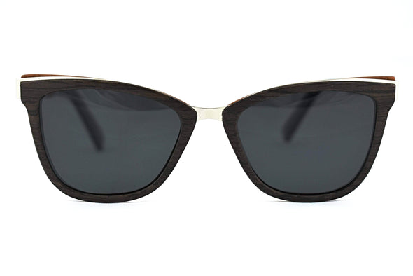 Wood Cat Eye Sunglasses For Women