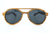 Wood Aviator Sunglasses
