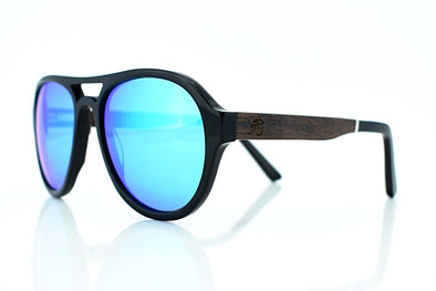 Wood Aviator Sunglasses