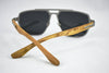 Titanium Aviator Sunglasses