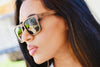 Classic Red Rosewood Sunglasses For Men And Women