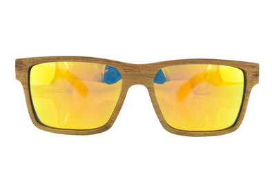 Black Walnut Wood Sunglasses - Daytona