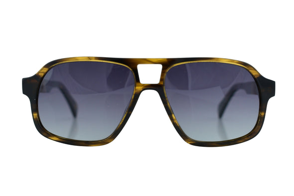 Wood Aviator Sunglasses For Men