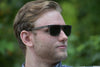 Ebony Wood Sunglasses With Acetate Tip  For Men And Women