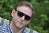 Ebony Wood Sunglasses With Acetate Tip  For Men And Women