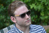 Classic Wayfarer Sunglasses With Wood
