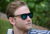 Classic Wayfarer Sunglasses With Wood