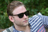 Classic Wayfarer Sunglasses With Wood
