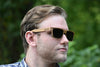 Zebra Wood Polarized Sunglasses For Men 
