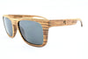 Zebra Wood Polarized Sunglasses For Men & Women