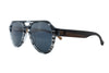 Cotton Acetate & Wood Aviator Sunglasses - Quest