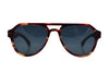 Cotton Acetate & Wood Aviator Sunglasses - Quest