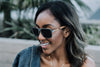 Titanium Aviator Sunglasses