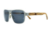 Titanium Aviator Sunglasses