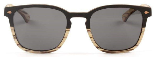 Layered Wood Sunglasses - Regal