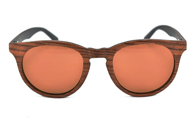 Red Rosewood Sunglasses For Women - Sari