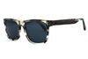 Classic Wayfarer Sunglasses With Wood