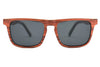 Handcrafted Red Rosewood Wood Sunglasses For Men