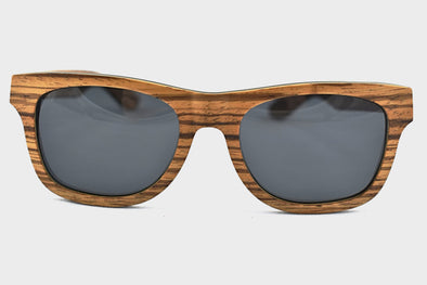 Classic - Zebra Wood Sunglasses