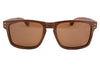 Classic Red Rosewood Sunglasses For Men And Women