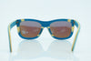 Tropical Blue Wood Sunglasses - Caribe