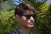 Luxwood - Midnight Ebony Mens Sunglasses