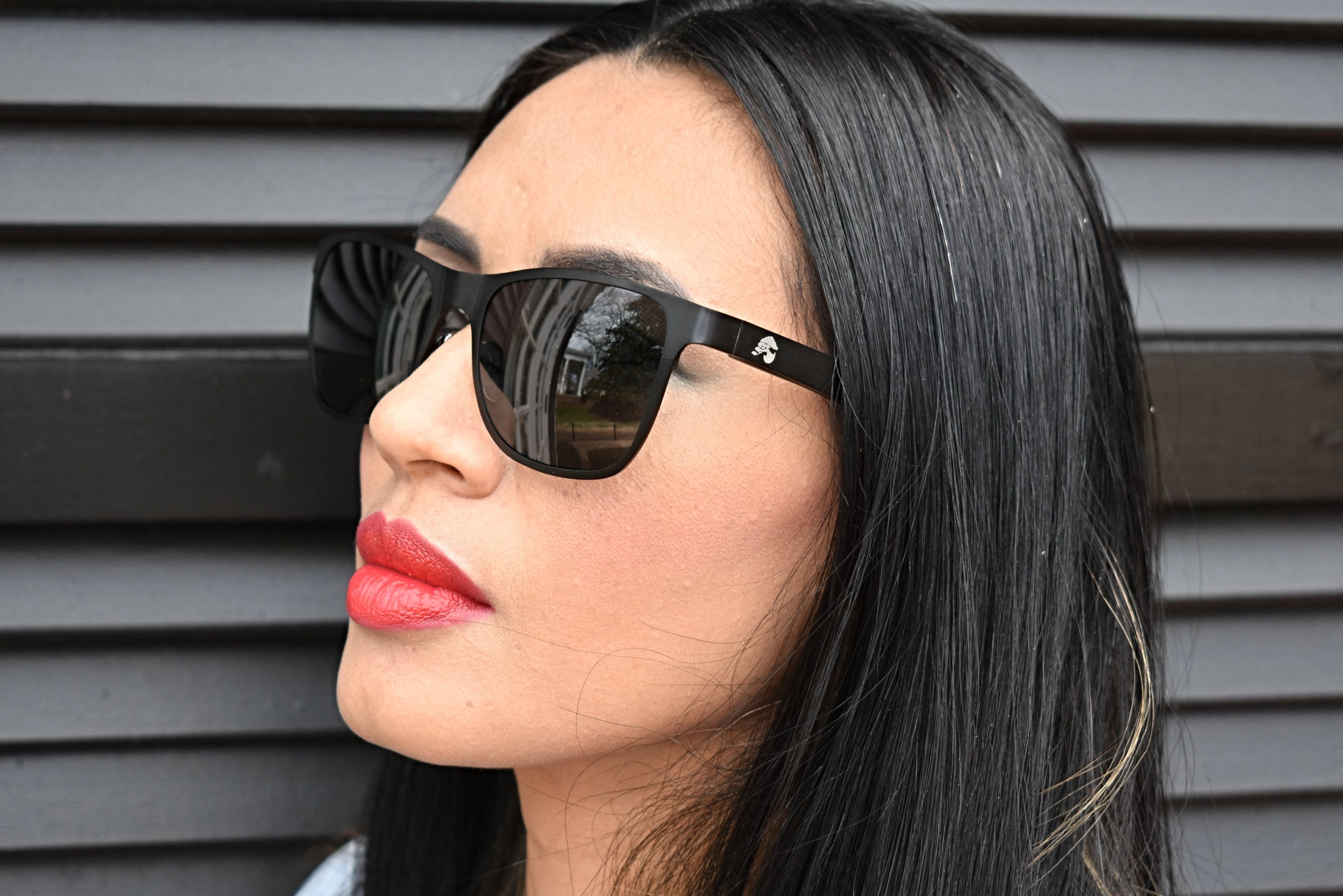Titanium sale wood sunglasses
