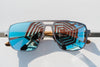 Titanium Aviator Sunglasses
