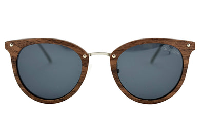 Metal & Wood Sunglasses - Kaya