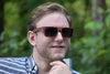 Red Oak Wood Sunglasses For Men
