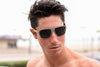 Titanium Aviator Sunglasses